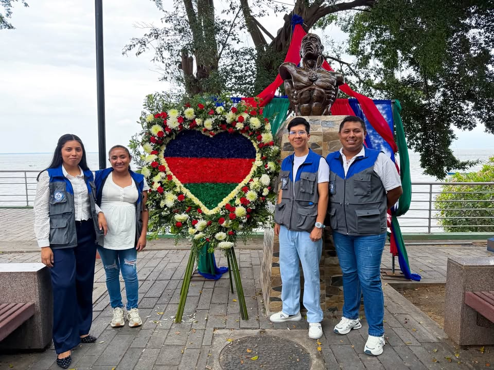 Puná celebra 191 años de parroquialización con ofrenda floral y memoria viva